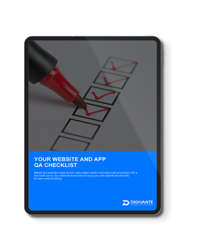 Website and App Checklist Website and App Checklist