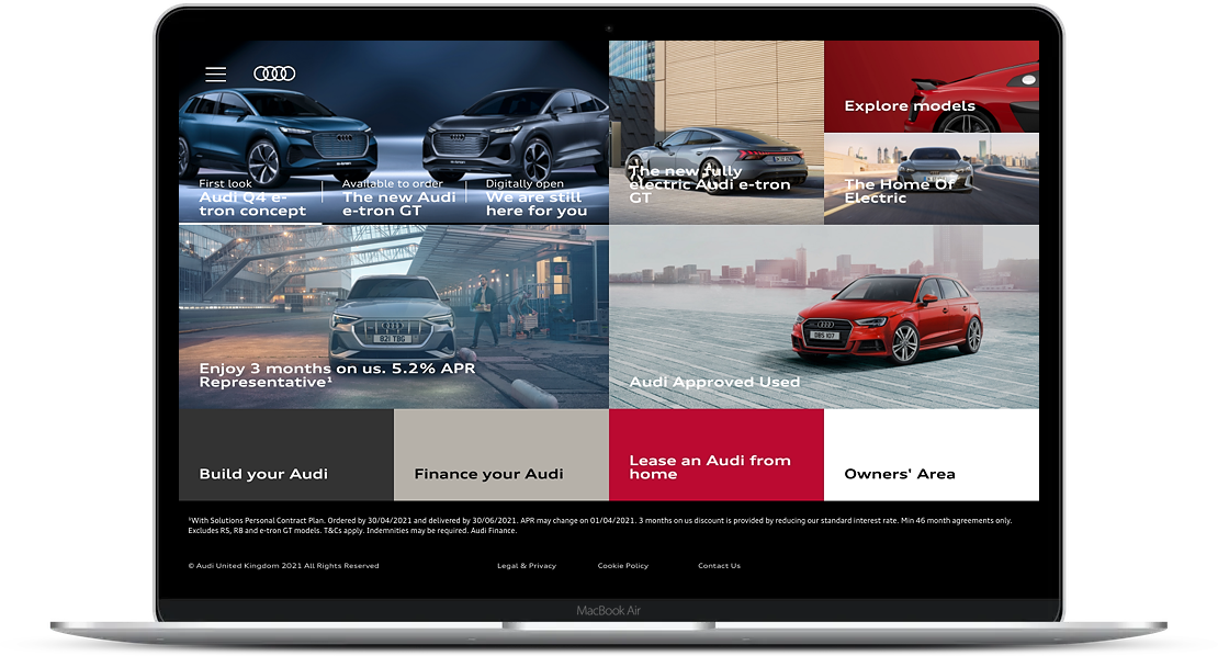 Audi Website
