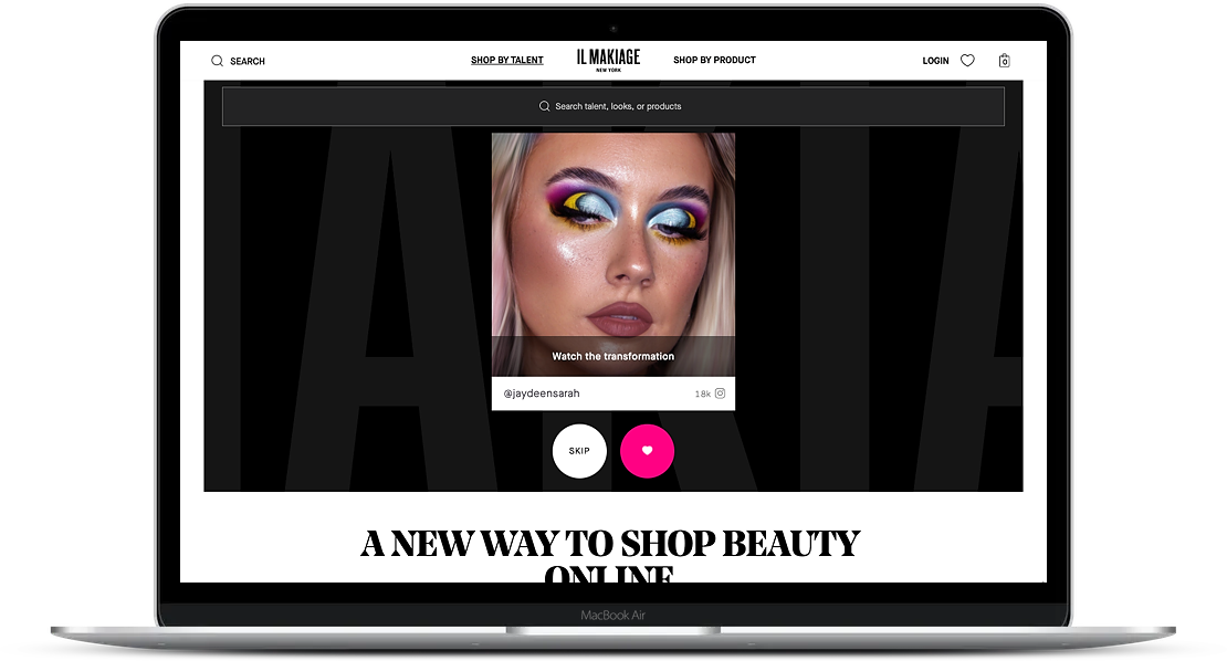 website-il-makiage Il Makiage Website