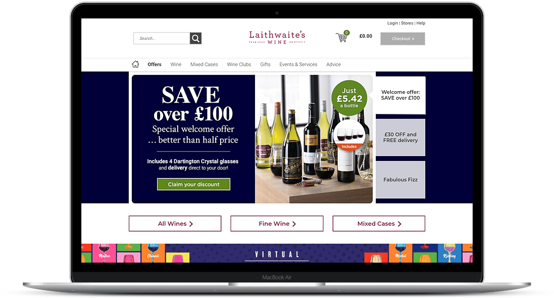 Direct Wine Website