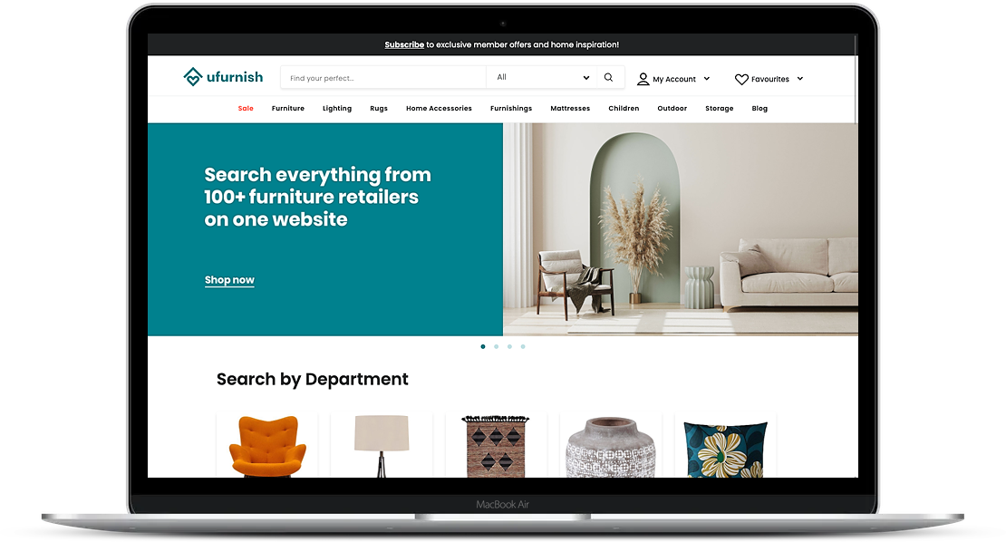 ufurnish Website