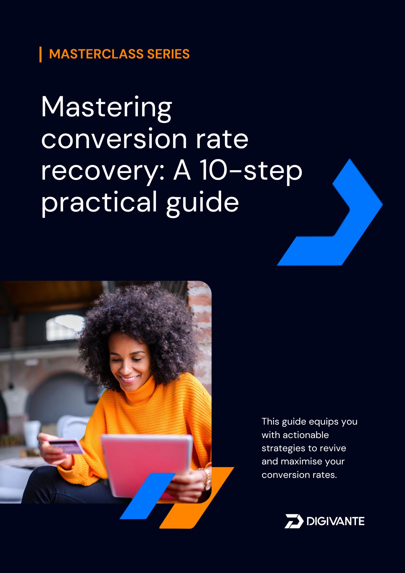 Mastering conversion rate recovery ebook cover page
