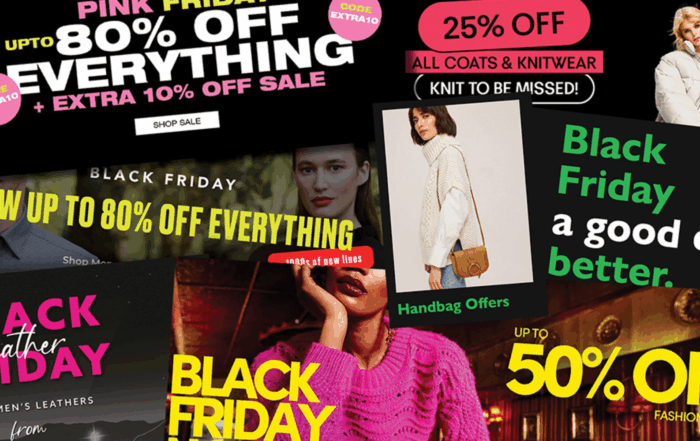 Black Friday Content Changes