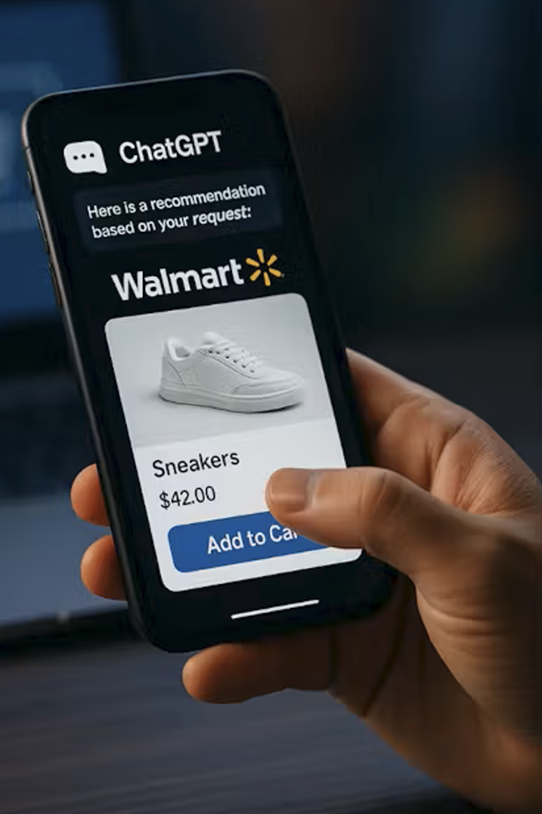 Walmart chat gpt ai shopping visual Walmart chat gpt ai shopping visual
