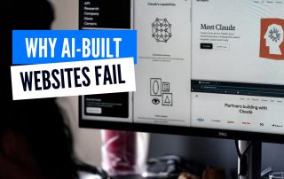 why ai-built websites user experience fail