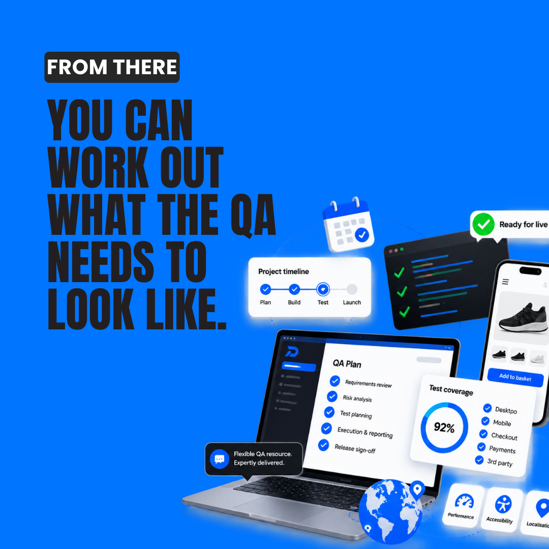 QA website transformation